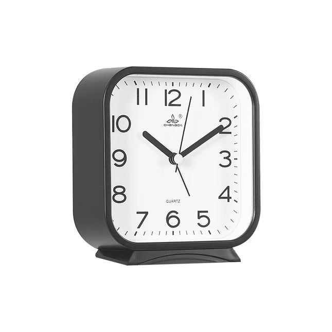 Čtvercový analogový budík na stůl