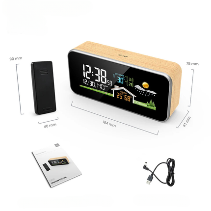 Chytrý budík s předpovědí počasí