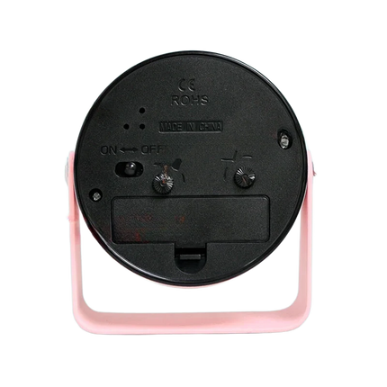 Analogový budík s tichým chodem ručiček