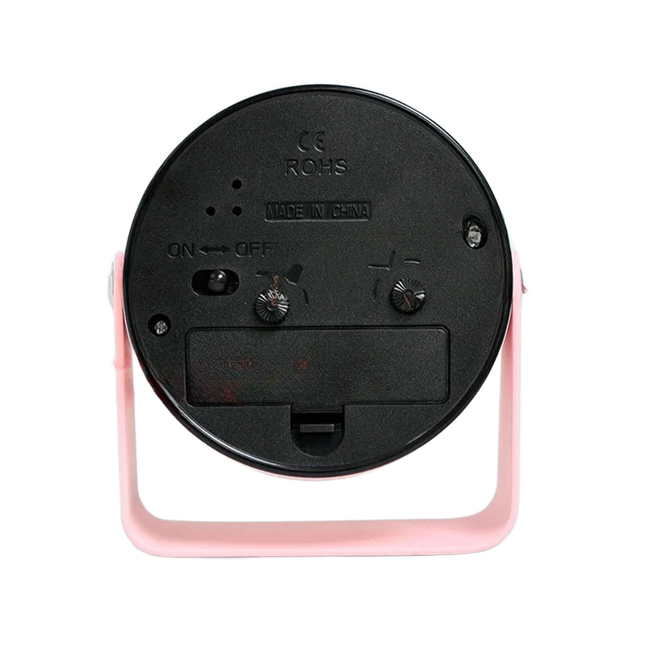 Analogový budík s tichým chodem ručiček