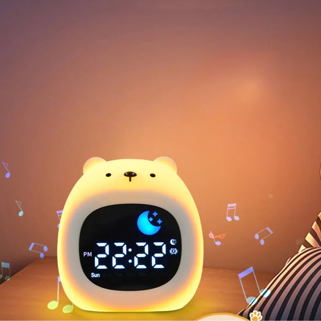 Dětský tréninkový budík den a noc