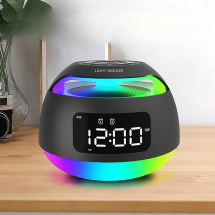 Radiobudík s Bluetooth a barevným podsvícením