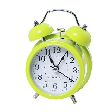 Klasický vintage budík se dvěma zvonky