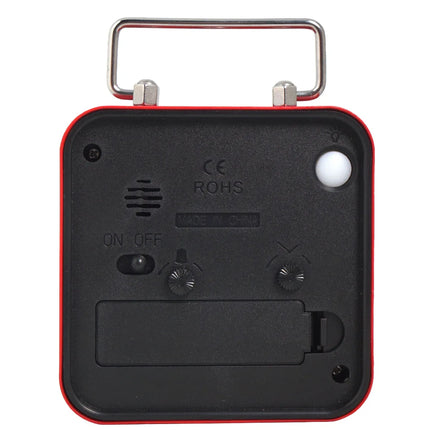 Malý čtvercový přenosný budík