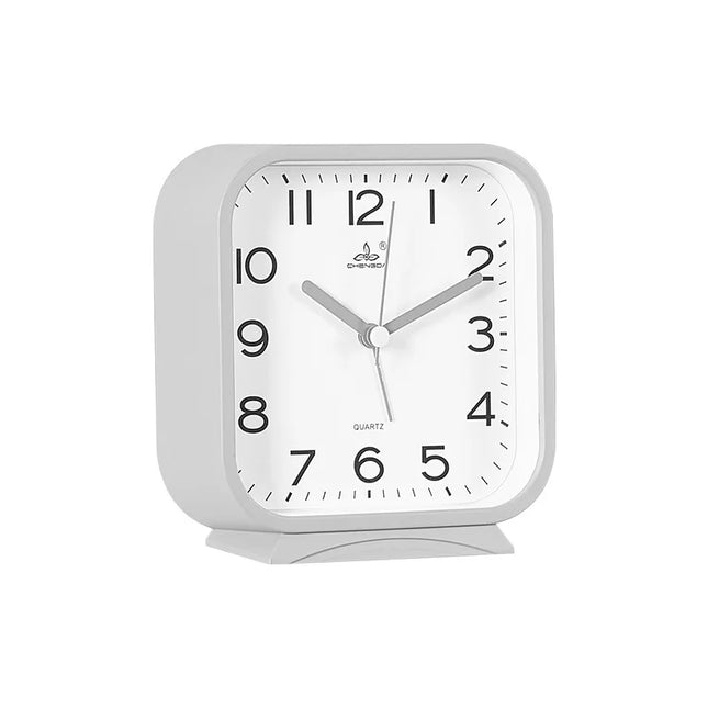 Čtvercový analogový budík na stůl