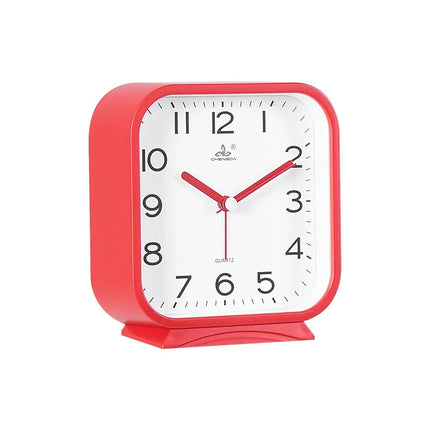 Čtvercový analogový budík na stůl