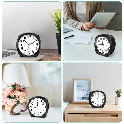 Jednoduchý moderní analogový budík