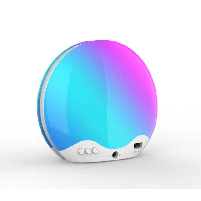 Barevný světelný budík s LED podsvícením