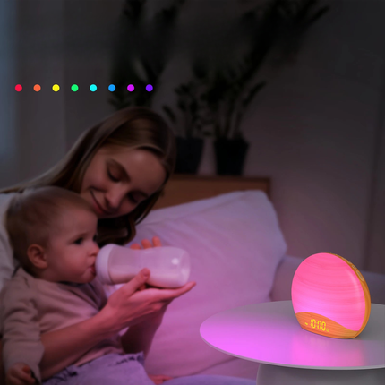 Světelný budík se zvuky přírody