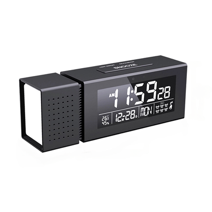 Digitální radiobudík se svítícím displejem
