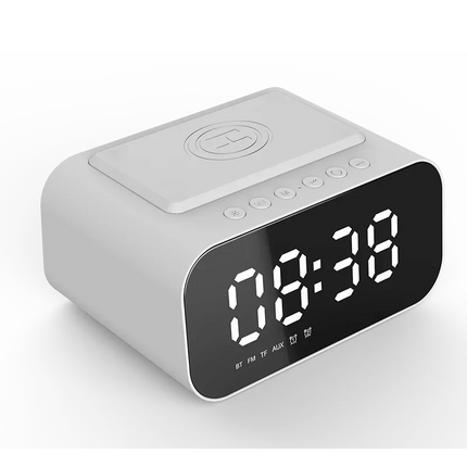 Radiobudík s bezdrátovou nabíječkou a Bluetooth