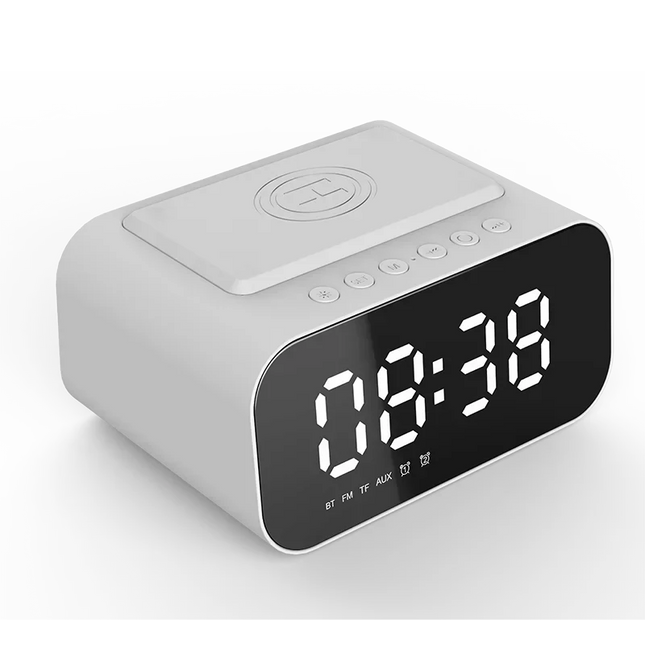 Radiobudík s bezdrátovou nabíječkou a Bluetooth