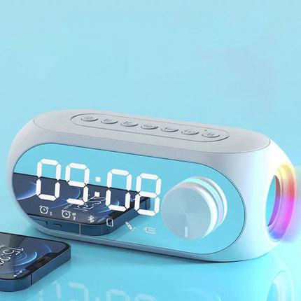 Chytrý radiobudík s integrovaným Bluetooth reproduktorem