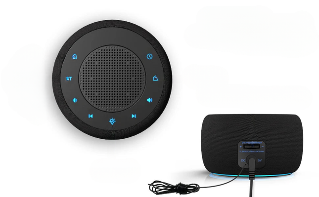 Radiobudík s Bluetooth reproduktorem a světlem