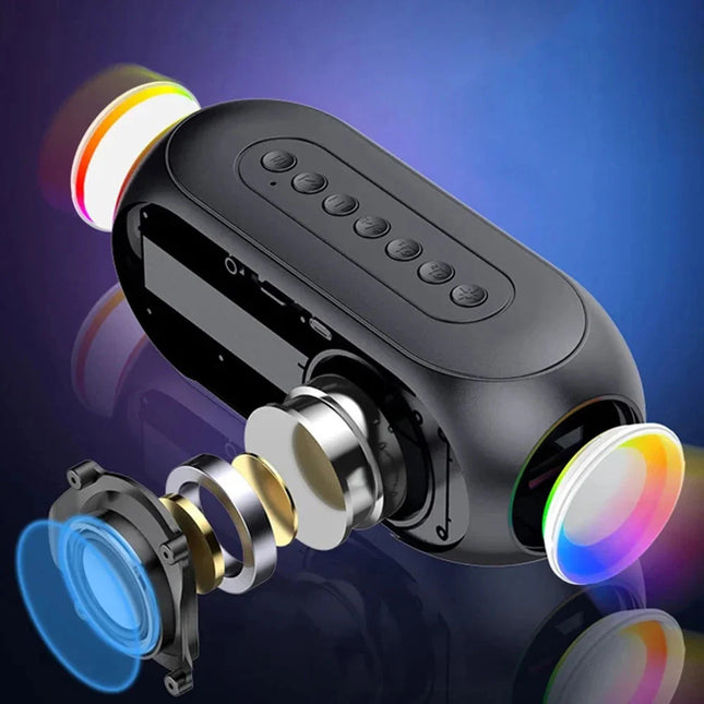 Radiobudík a Bluetooth reproduktor v jednom