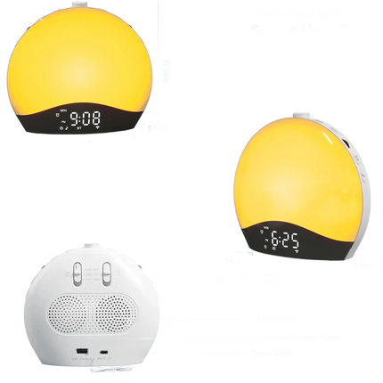 Chytrý radiobudík se simulací svítání