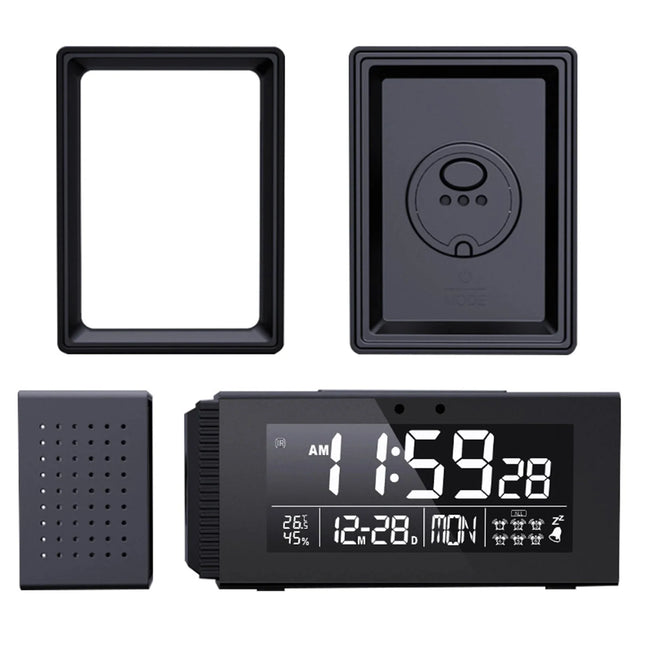 Digitální radiobudík se svítícím displejem