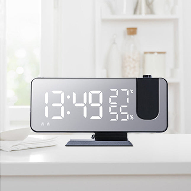 Radiobudík s projektorem a ukazatelem teploty