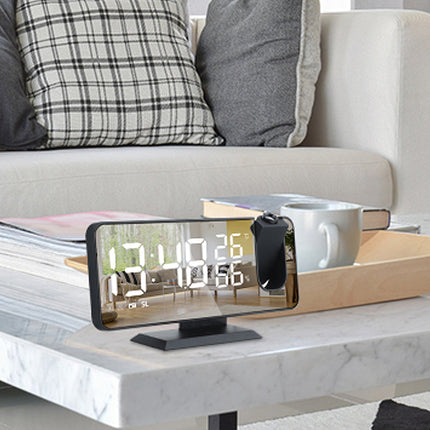 Radiobudík s projektorem a ukazatelem teploty