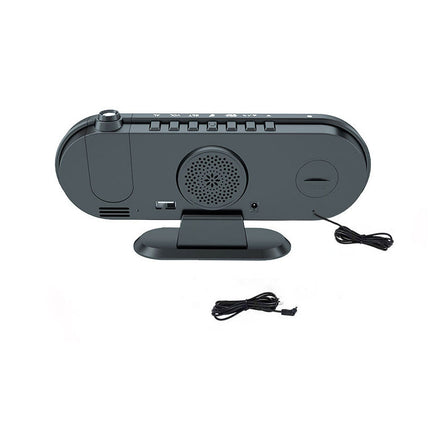 Zrcadlový radiobudík s projekcí na strop