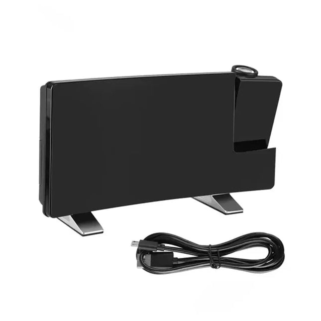 Projekční radiobudík s nabíjecím USB portem