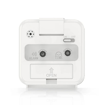 Quartzový analogový budík s nočním světlem