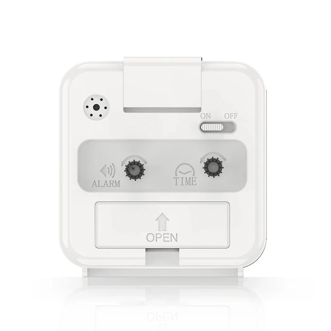 Quartzový analogový budík s nočním světlem