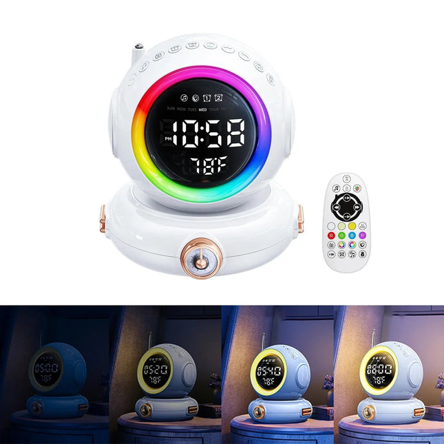 Světelný budík pro teenagery s úsvitem