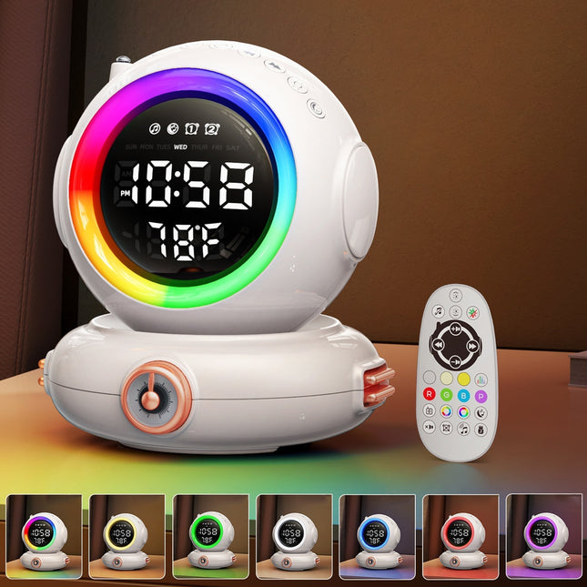 Světelný budík pro teenagery s úsvitem