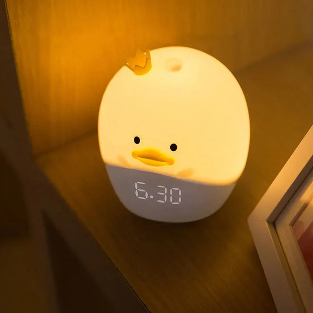 Roztomilý digitální budík ve tvaru králíčka