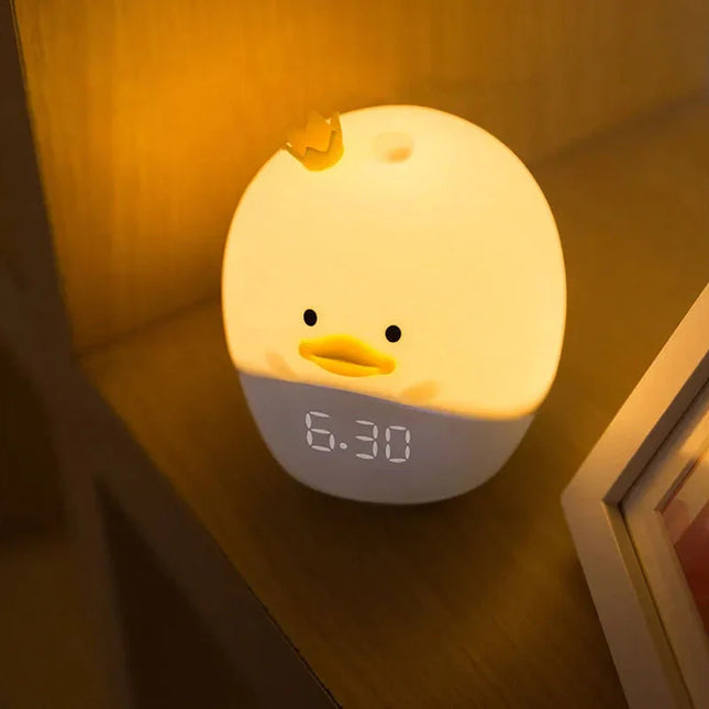 Roztomilý digitální budík ve tvaru králíčka