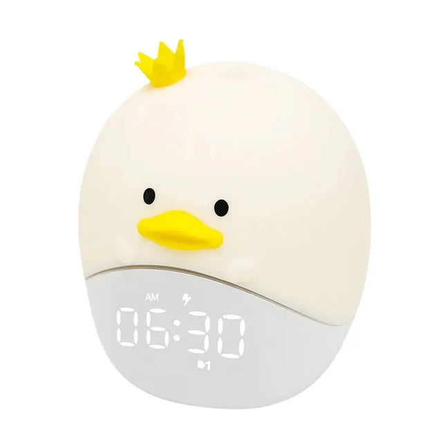 Roztomilý digitální budík ve tvaru králíčka