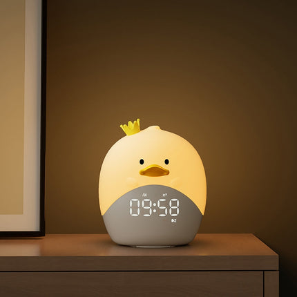 Roztomilý digitální budík ve tvaru králíčka