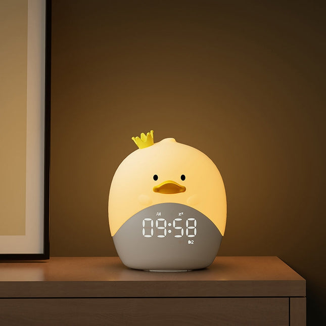 Roztomilý digitální budík ve tvaru králíčka