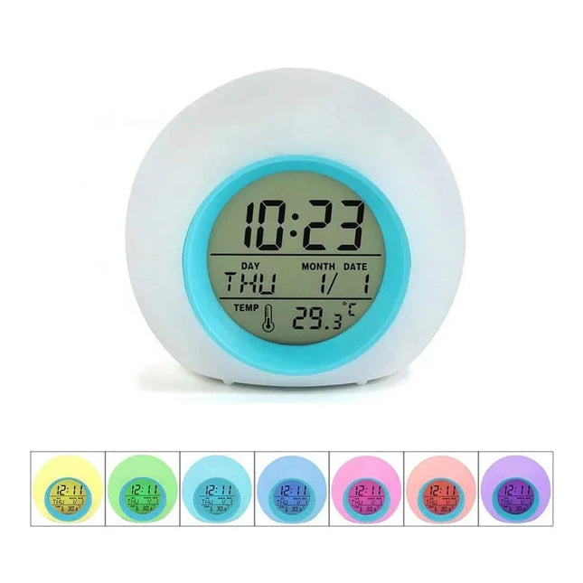 Moderní digitální budík pro teenagery