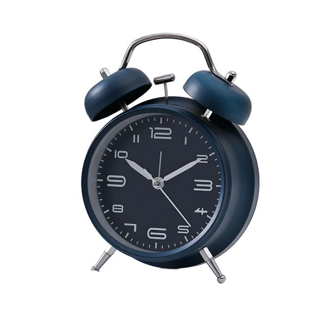 Originální retro budík se dvěma zvonky