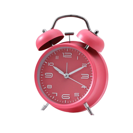 Originální retro budík se dvěma zvonky
