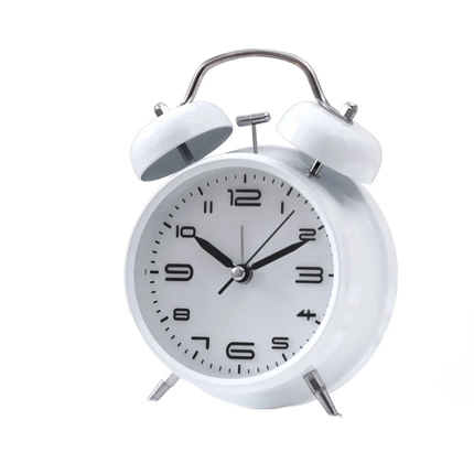 Originální retro budík se dvěma zvonky