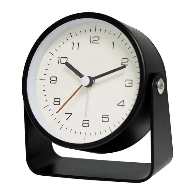 Analogový budík s tichým chodem ručiček