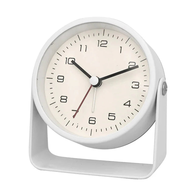 Analogový budík s tichým chodem ručiček