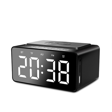 Digitální budík s Bluetooth reproduktorem