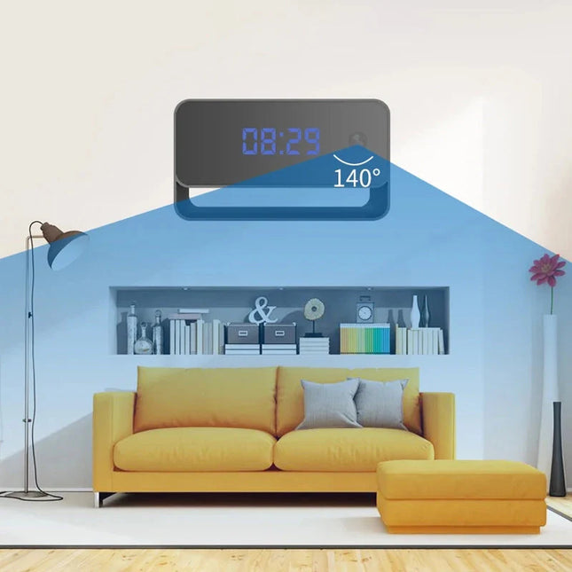 Budík s kamerou a nočním viděním