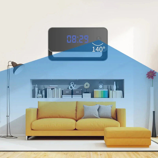 Budík s kamerou a nočním viděním