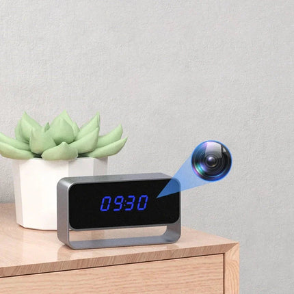 Budík s kamerou a nočním viděním