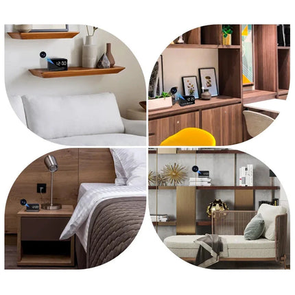 Budík se skrytou Full HD kamerou