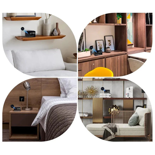 Budík se skrytou Full HD kamerou