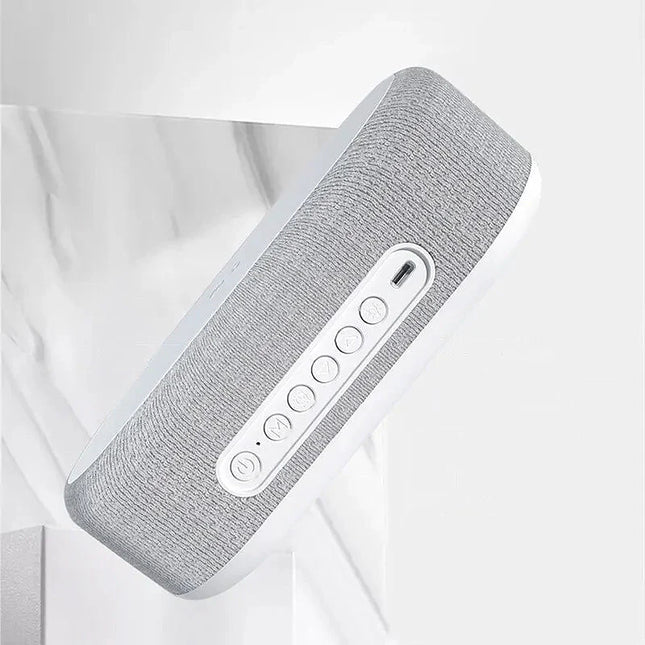 Designový budík s bezdrátovou indukční nabíječkou