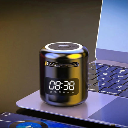 Bezdrátový Bluetooth budík s hlasitým reproduktorem