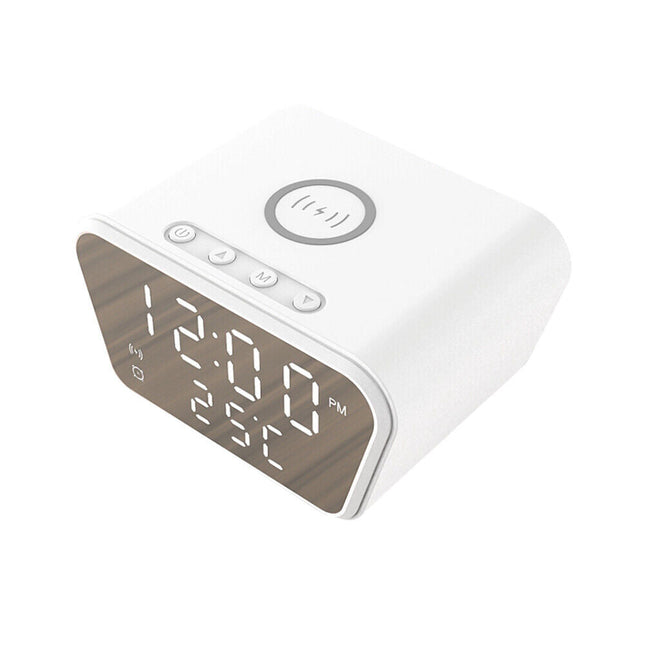 Moderní budík s indukčním nabíjením mobilu