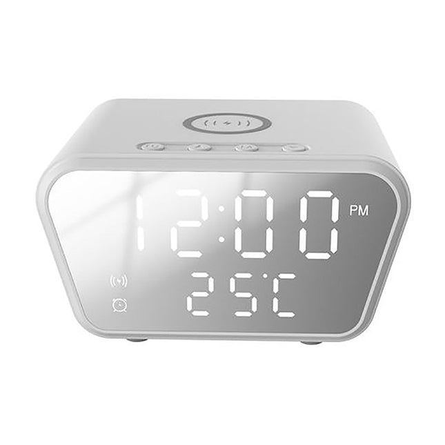 Moderní budík s indukčním nabíjením mobilu